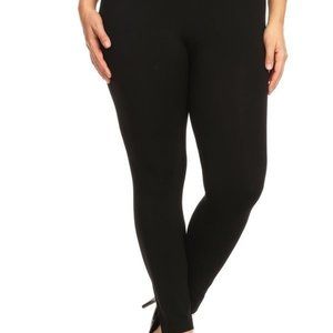 Black Stretch Pants Tummy Control Leggings